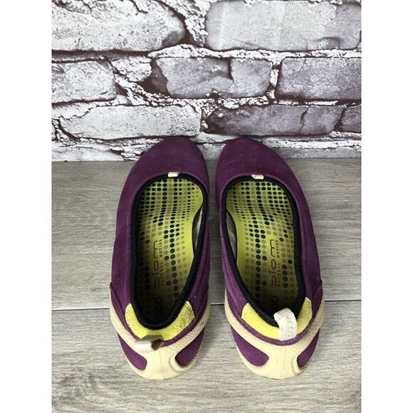 ECCO Biom Natural Motion Purple Suede Slip On Comfort Ballet Flats Women Sz 39EU - Picture 5 of 16